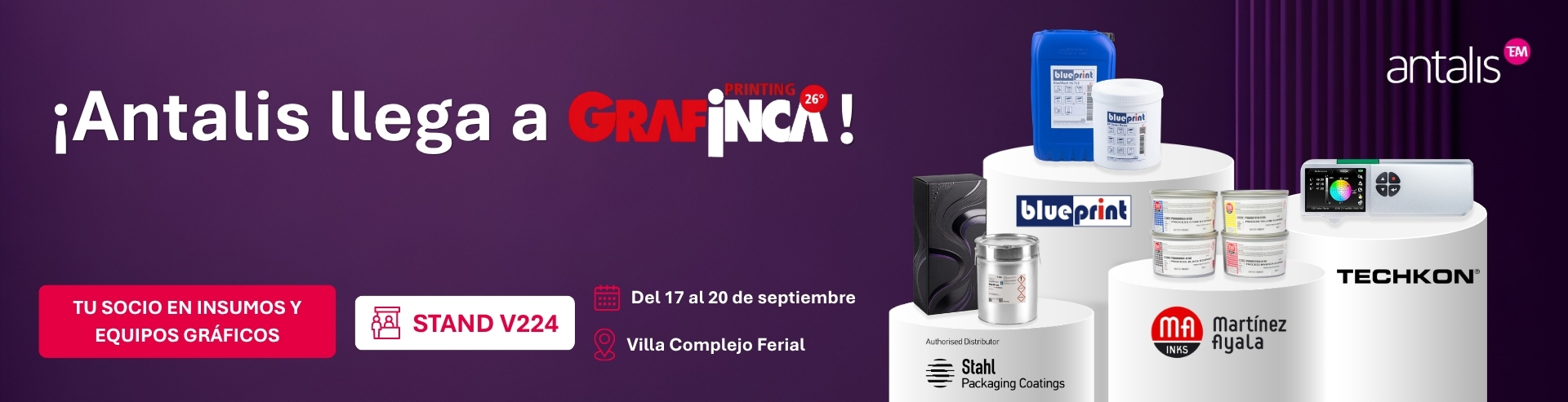 ¡Antalis en Grafinca 2026!